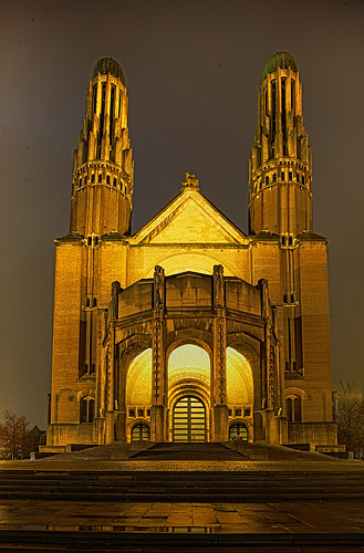 Eingang Basilika Sacre Coeur Kopie