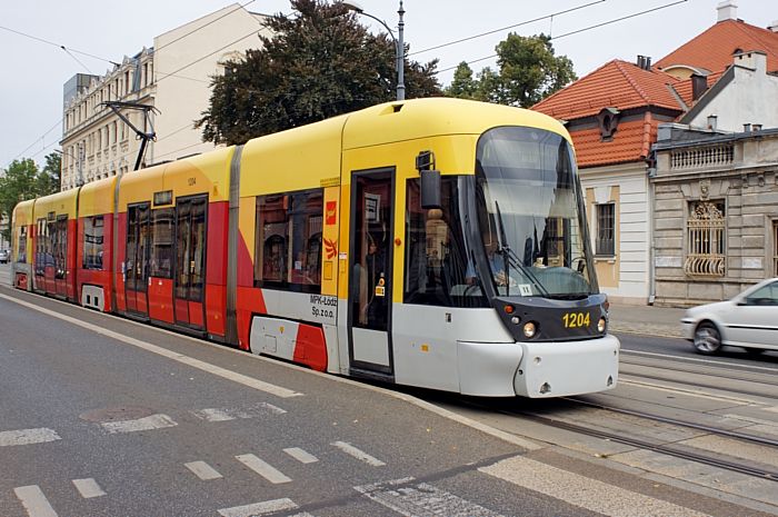 Tram 1204 in Lodz