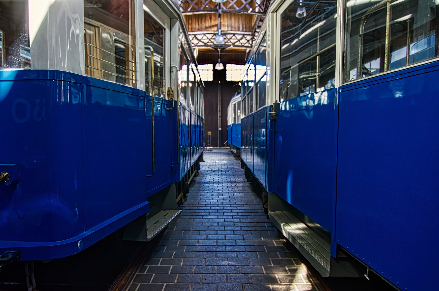 Historische Straßenbahnen in Krakau