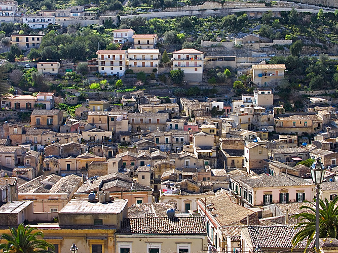 Blick auf Modica Kopie