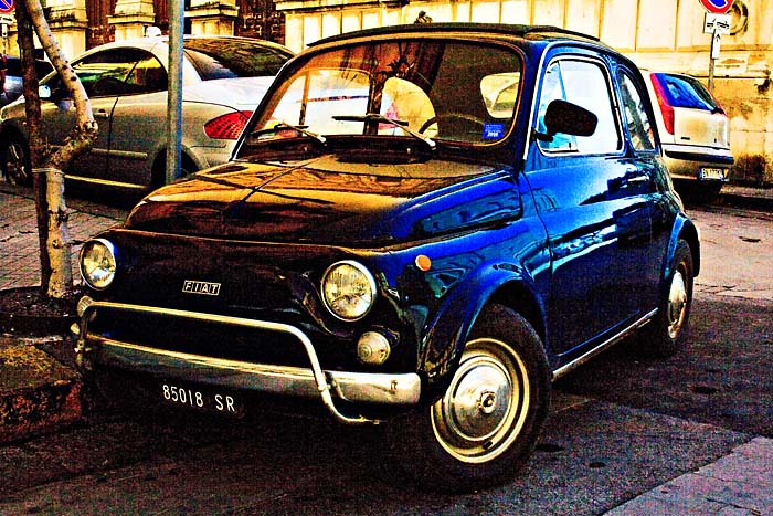 fiat 500 i Syrakusa Kopie