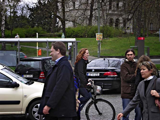 Strassenszene in Wannsee Kopie