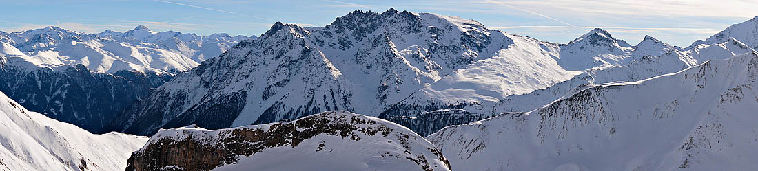 Silvretta-Panorama, Januar 2011