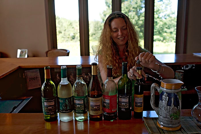 Weinprobe in Vermont Kopie
