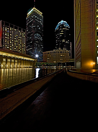 Boston Becken am Christian Science Center Kopie