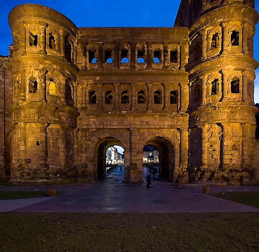 Die Porta Nigra in Trier Kopie