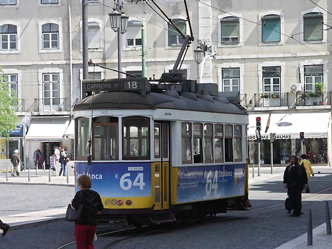 Tram in Lissabon Kopie