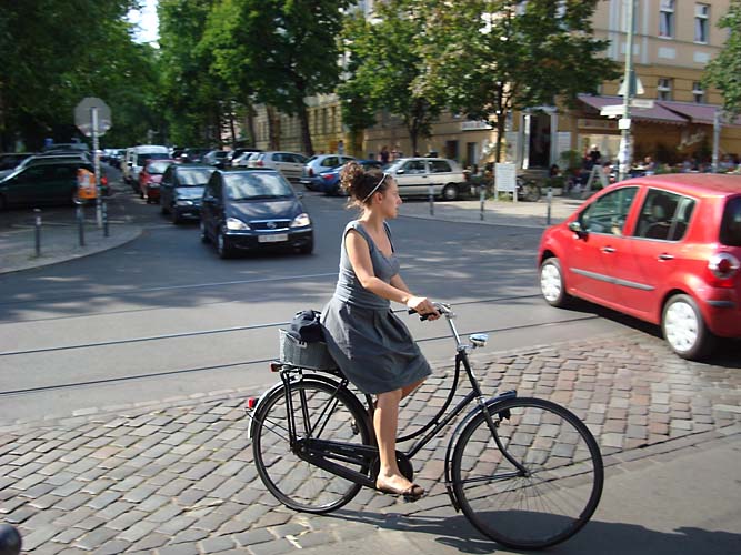 Gazelle Hollandrad, Berlin Mitte Kastanienallee Kopie