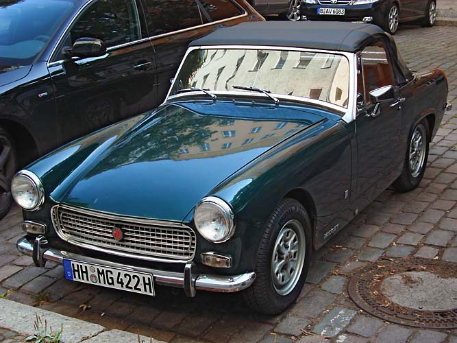 MG Midget, Swinemuender Strasse Kopie