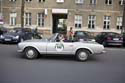 Katharina Witt im schicken silbernen Mercedes 280 SL Baujahr 1968 Kopie