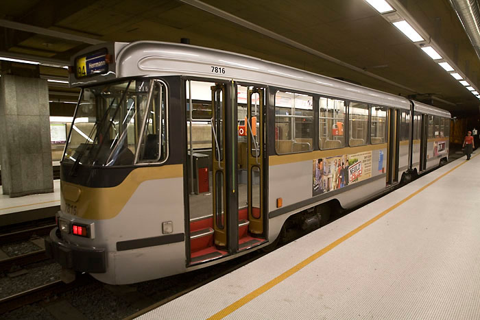 Tram 7816 in Bruessel Kopie