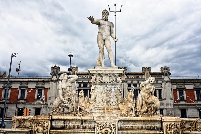 Fontana del Nettuno, Messina Kopie