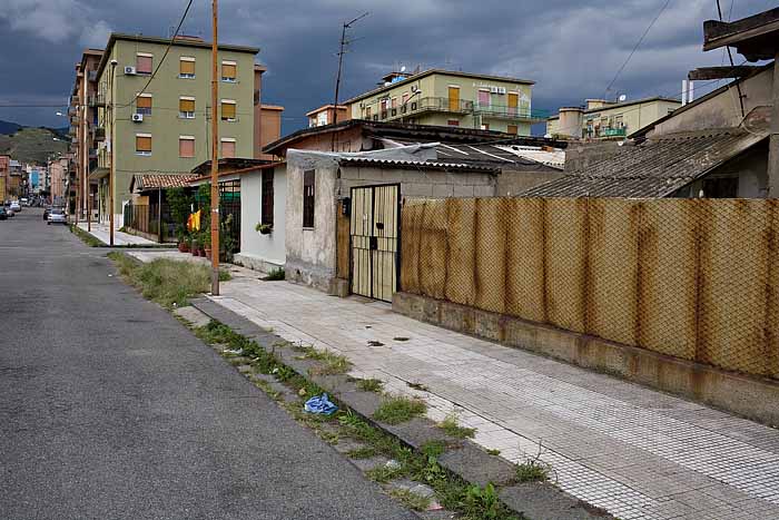 Strasse in Messina Kopie