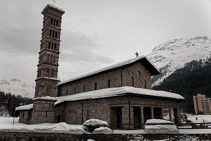 kirche in St moritz Kopie