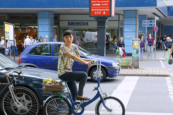 Schickes modernes Klapprad Kopie