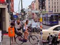 Verkehrsscene am Rosenthaler Platz