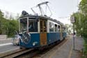 Fahrrad an Tram