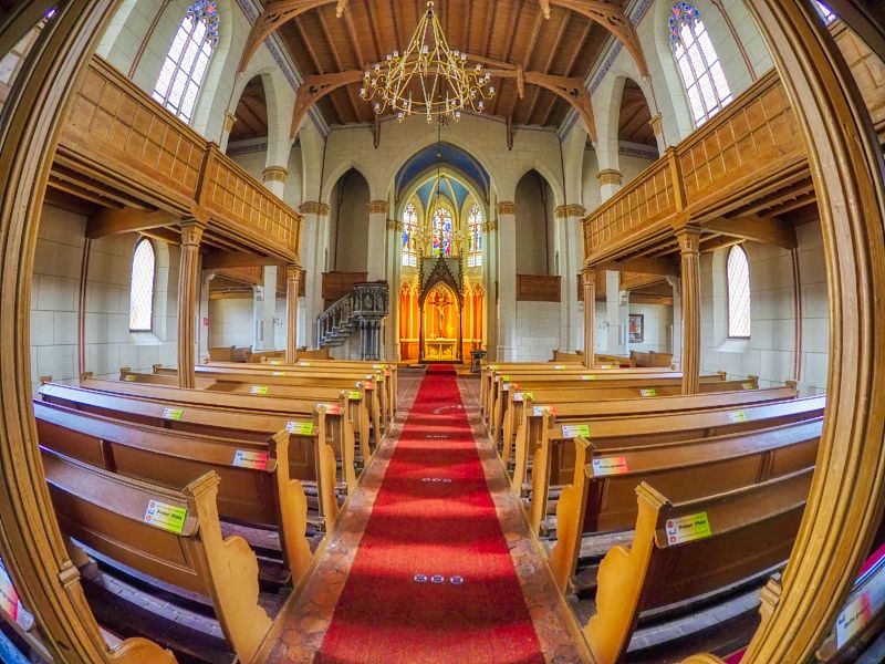 Interieur der Heilig-Geist-Kirche, Werder (Havel)