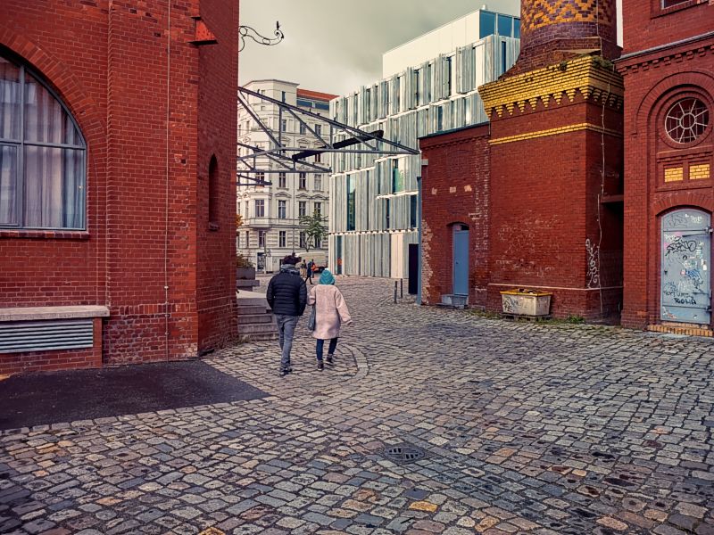 Backstein und Beton