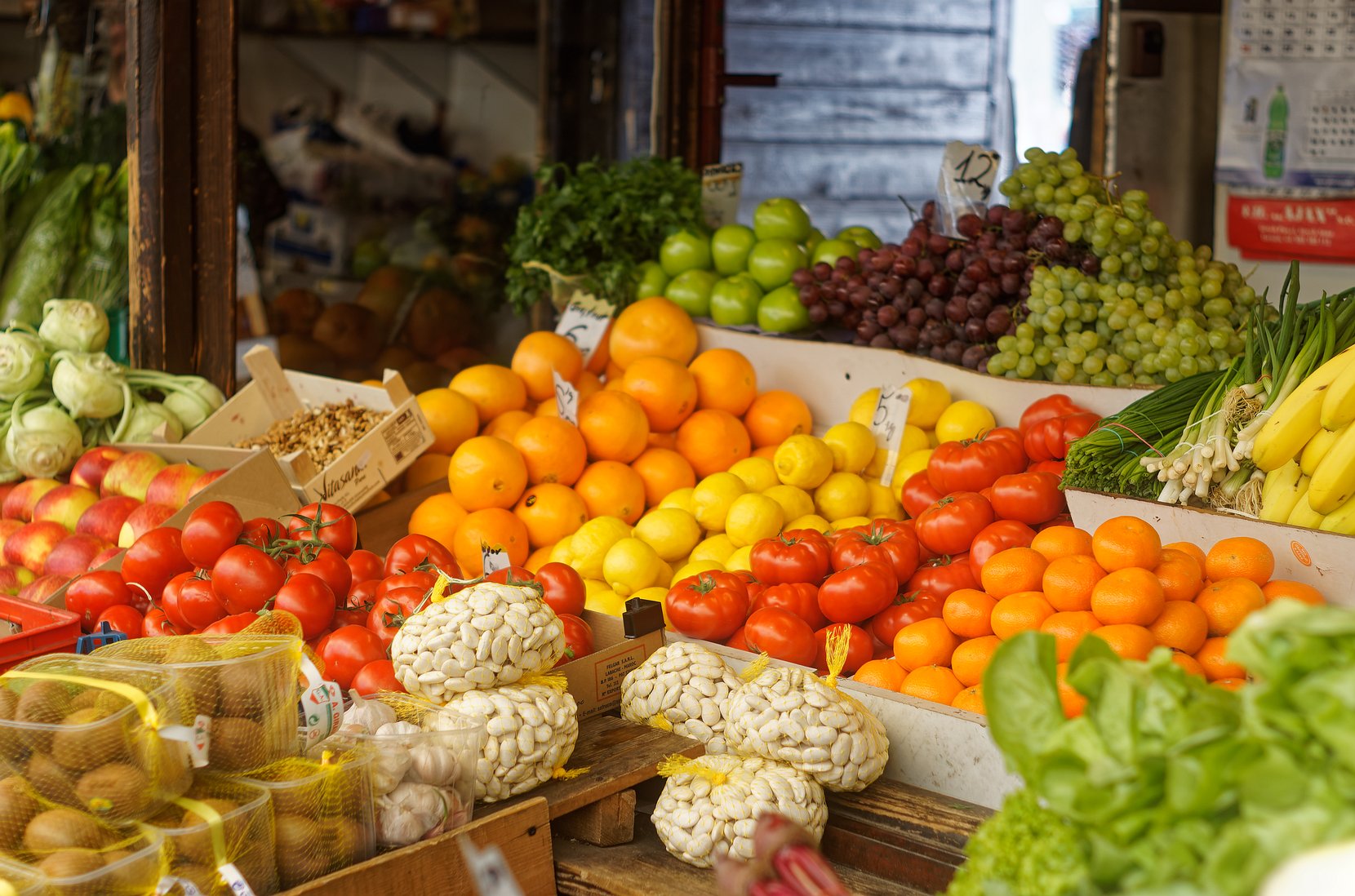 Obst und Gemüse