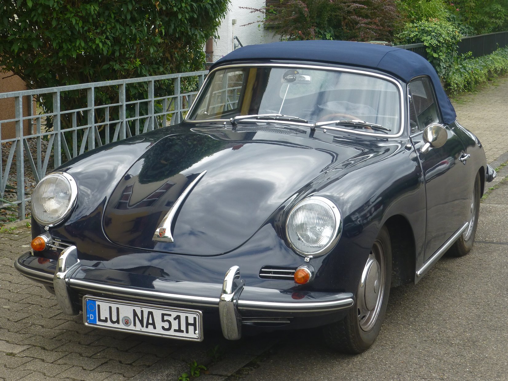 Danny Kurpfalz: Porsche 356C Cabriolet, Bj. 1964, 1,6 l/Zwei-Vergaser-Anlage/75 PS