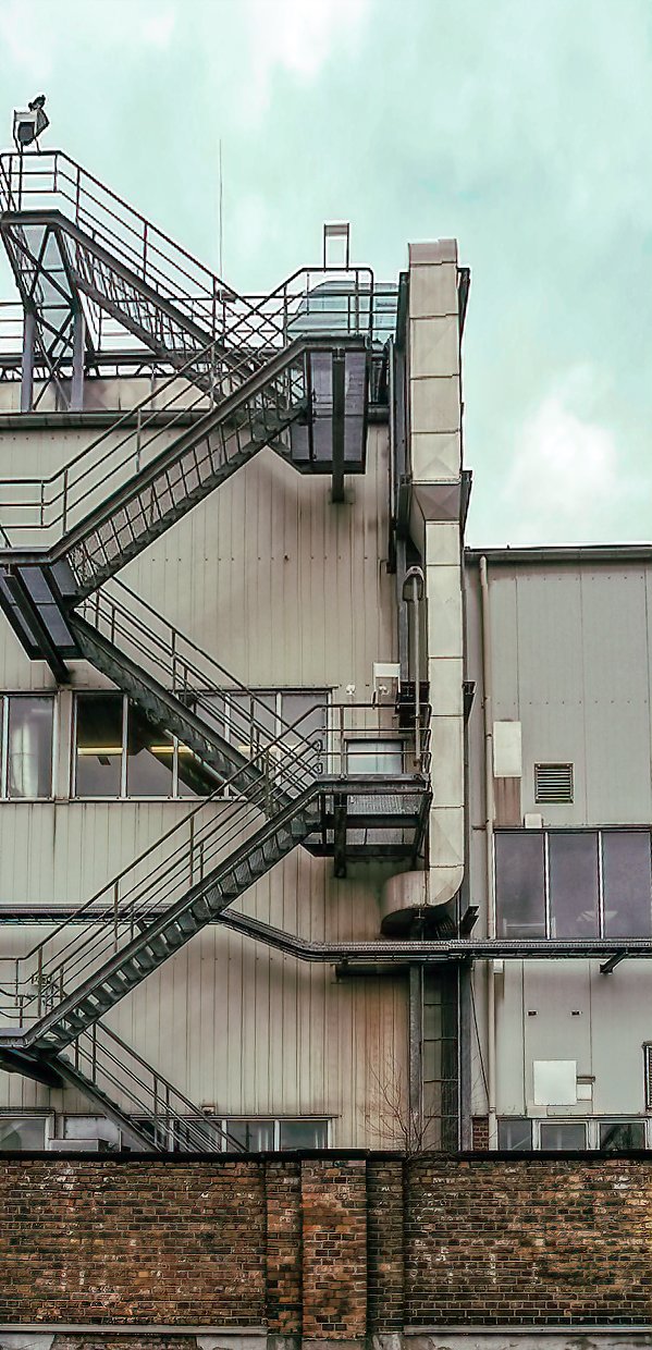 Feuertreppe, Rheinau