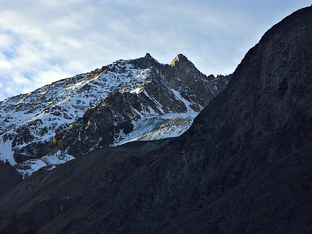 Im Skigebiet von Cervinia